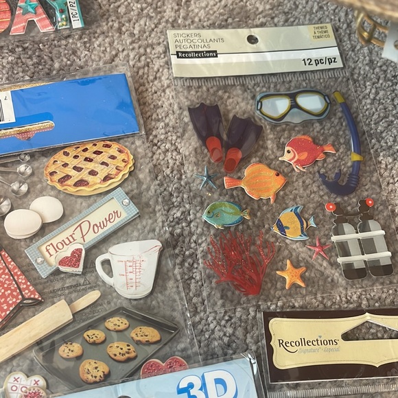 NWT 15 scrapbooking stickers bundle - Picture 9 of 13